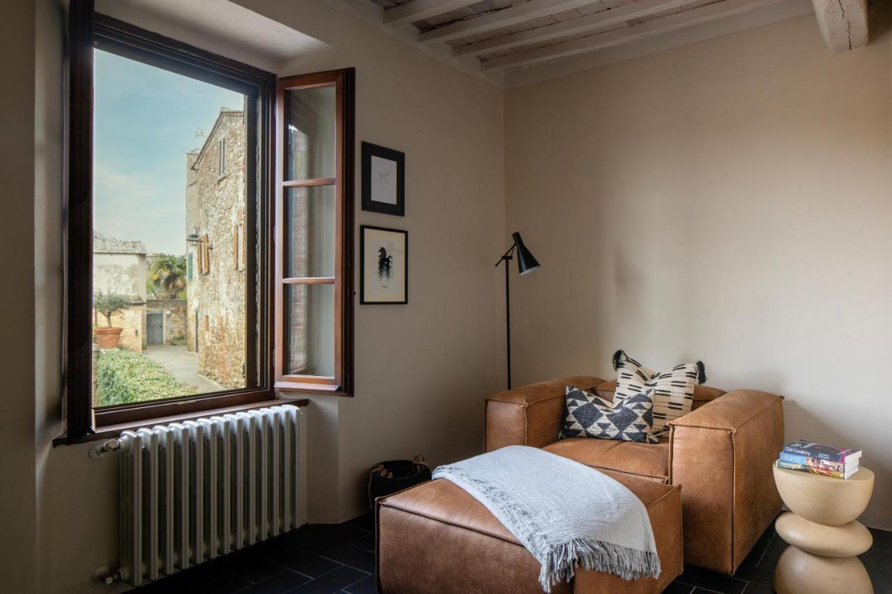 Vila Casa Nobile Castelmuzio Exteriér fotografie
